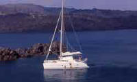 santorini greece yacht charters